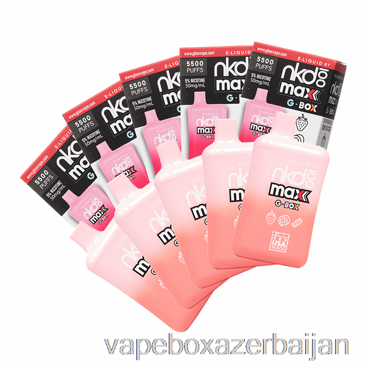 Vape Azerbaijan [10-Pack] GBOX x Naked 100 5500 Disposable